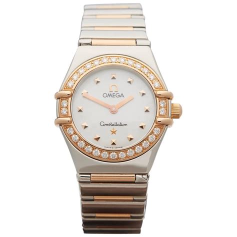 ladies omega watches uk|ladies omega constellation diamond bezel.